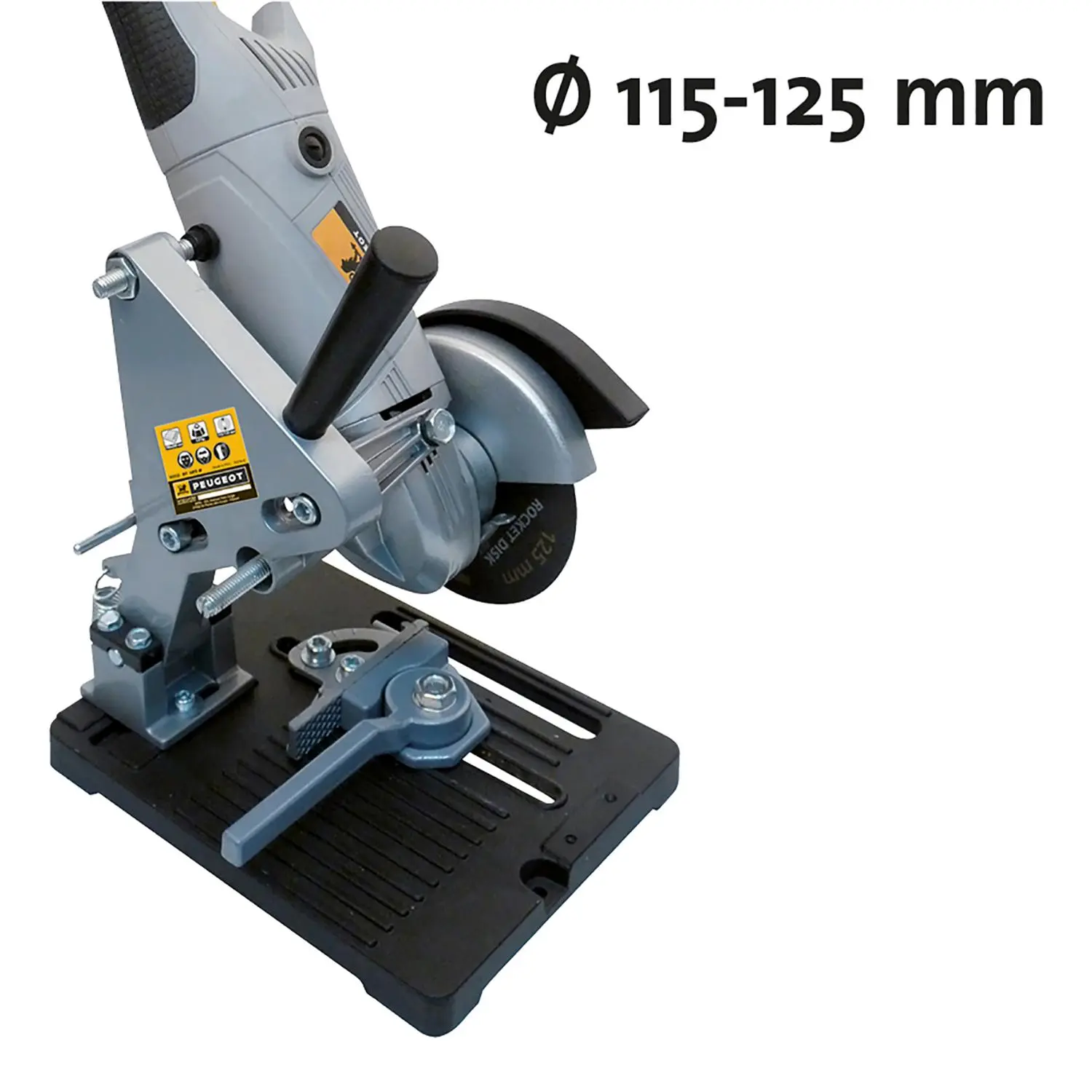 PEUGEOT - ST125B Support Pour Meuleuse D'angle 115/125 Mm 3 PEUGEOT - ST125B Support Pour Meuleuse D'angle 115/125 Mm – Image 3