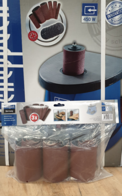 SCHEPPACH - Assortiment De Manchons Abrasifs Pour OSM100 Et OSM600 (différents Diamètres)