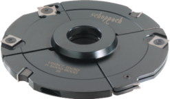 Scheppach Fraise à Rainer Extensible à Plaquettes Carbure Interchangeables