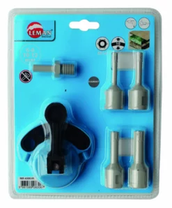 Leman - Lot De 4 Trépans Diamanté M14 Pour Grès Cerame