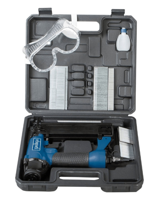 Scheppach - 2 En 1 Pistolet D'agrafage Et De Clouage Pneumatique 2 Scheppach - 2 En 1 Pistolet D'agrafage Et De Clouage Pneumatique – Image 2