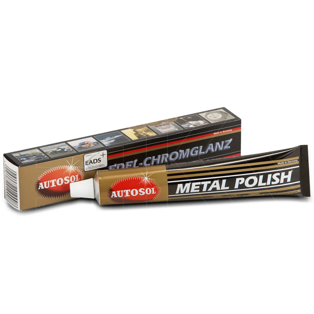 AUTOSOL - Metal Polish - Produit De Polissage Pour Métaux - Contre La Corrosion, La Rouille Et L'oxydation - 100g 1 AUTOSOL - Metal Polish - Produit De Polissage Pour Métaux - Contre La Corrosion, La Rouille Et L'oxydation - 100g