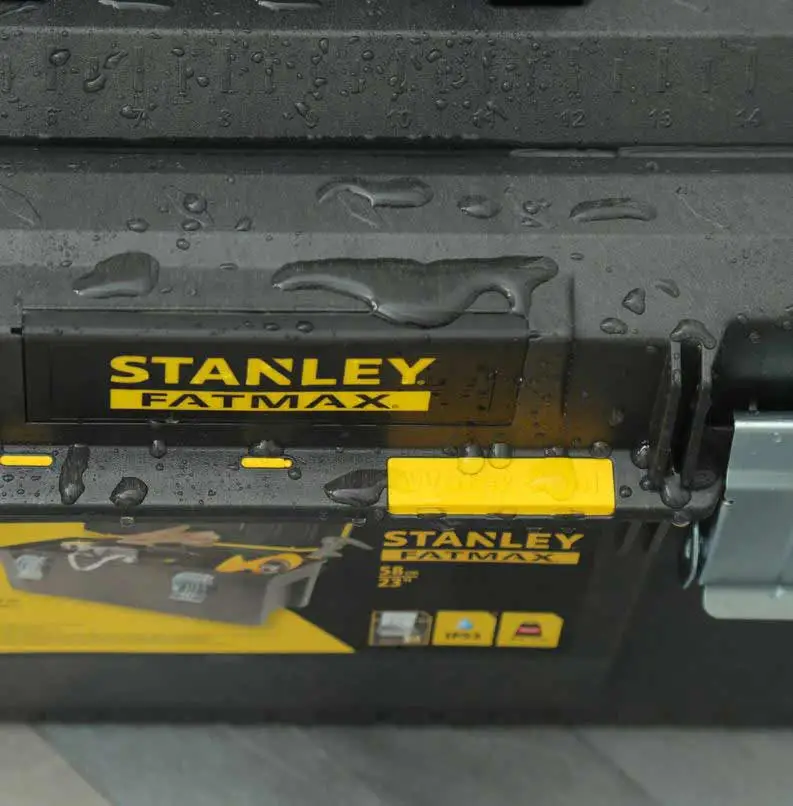 STANLEY - Boîte à Outils Etanche Fatmax - 584 X 267 X 305 Mm - Capacité Max. 20 Litres 7 STANLEY - Boîte à Outils Etanche Fatmax - 584 X 267 X 305 Mm - Capacité Max. 20 Litres – Image 7
