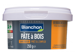 BLANCHON - Pâte à Bois - Rebouchage & Lissage - 80g - 250g - 500g - Différentes Teintes -Outillage Soldes Boutique Capture 760