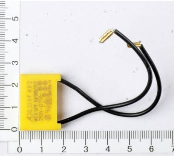 SCHEPPACH - Condensateur 0.33 UF / 275V Pour Scie à Onglet Radiale Kity MS305DB, Scheppach HM80L... 1 SCHEPPACH - Condensateur 0.33 UF / 275V Pour Scie à Onglet Radiale Kity MS305DB, Scheppach HM80L...