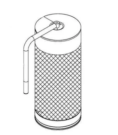 JET - JCDC3-63 - Cartouche Filtre Diamètre 370 Mm Pour Collecteur Cyclonique De Poussières JET JCDC 30 1 JET - JCDC3-63 - Cartouche Filtre Diamètre 370 Mm Pour Collecteur Cyclonique De Poussières JET JCDC 30