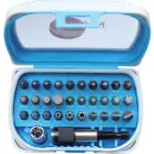 LEMAN - Coffret Embouts De Vissage Avec Code Couleur 32 Pièces