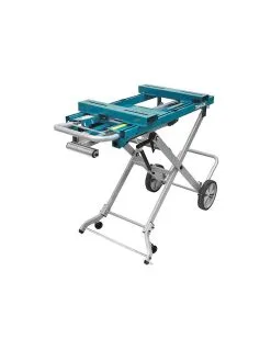 MAKITA - DEAWST05 - Chariot Etabli à Roulettes Pour Scie à Onglet -Outillage Soldes Boutique DEAWST05 Chariot avec servantes pour scies stationnaires