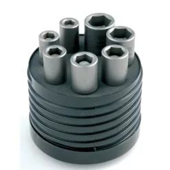 LEMAN - 7 Douilles Magnétiques 6 Pans 50mm