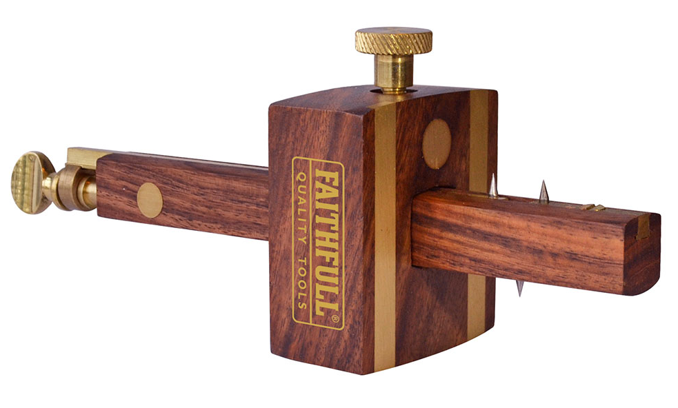 FAITHFULL - Trusquin D'ébéniste à Réglage Micrométrique - Capacité Max : 120 Mm 1 FAITHFULL - Trusquin D'ébéniste à Réglage Micrométrique - Capacité Max : 120 Mm