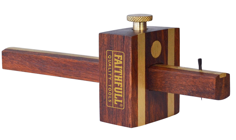 FAITHFULL - Trusquin D'ébéniste à Vis Laiton - Capacité Max : 140 Mm 1 FAITHFULL - Trusquin D'ébéniste à Vis Laiton - Capacité Max : 140 Mm