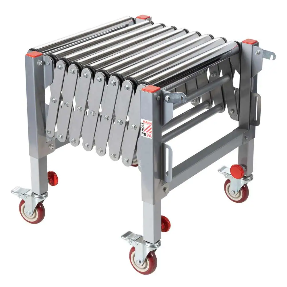 HOLZMANN - RB9A - Convoyeur à Rouleaux Extensible 500 à 1400 Mm - Largeur 500 Mm - Charge 130 Kg 4 HOLZMANN - RB9A - Convoyeur à Rouleaux Extensible 500 à 1400 Mm - Largeur 500 Mm - Charge 130 Kg – Image 4