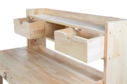 HOLZMANN - WB123A - Établi De Menuisier 1230 Mm Pliable, En Bois D'hévéa -Outillage Soldes Boutique HOLZMANN WB123A etabli de menuisier 1230 mm pliable en b 1