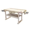 HOLZMANN - WB160L - Établi En Bois Massif De 1600 Mm De Longueur / Charge Max. 150 Kg
