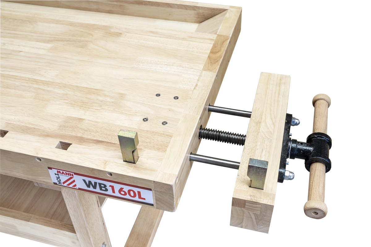 HOLZMANN - WB160L - Établi En Bois Massif De 1600 Mm De Longueur / Charge Max. 150 Kg 3 HOLZMANN - WB160L - Établi En Bois Massif De 1600 Mm De Longueur / Charge Max. 150 Kg – Image 3