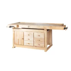HOLZMANN - WB210C - Établi De Menuisier D'une Longueur De 2100 Mm Avec Tiroirs