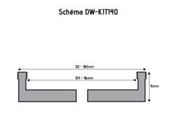 HOLZPROFI - DW-KIT140 Coffret Mandrin 4 Mors & Accessoires -Outillage Soldes Boutique HOLZPROFI DW KIT140 Coffret mandrin 4 mors Accessoires D 2