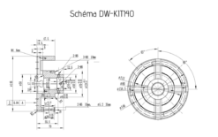 HOLZPROFI - DW-KIT140 Coffret Mandrin 4 Mors & Accessoires -Outillage Soldes Boutique HOLZPROFI DW KIT140 Coffret mandrin 4 mors Accessoires D