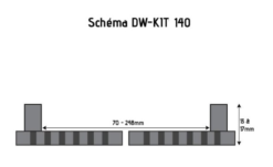HOLZPROFI - DW-KIT140 Coffret Mandrin 4 Mors & Accessoires -Outillage Soldes Boutique HOLZPROFI DW KIT140 Coffret mandrin 4 mors Accessoires D 3