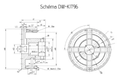 HOLZPROFI - DW-KIT96 Coffret Mandrin 4 Mors & Accessoires -Outillage Soldes Boutique HOLZPROFI DW KIT96 Coffret mandrin 4 mors Accessoires DW