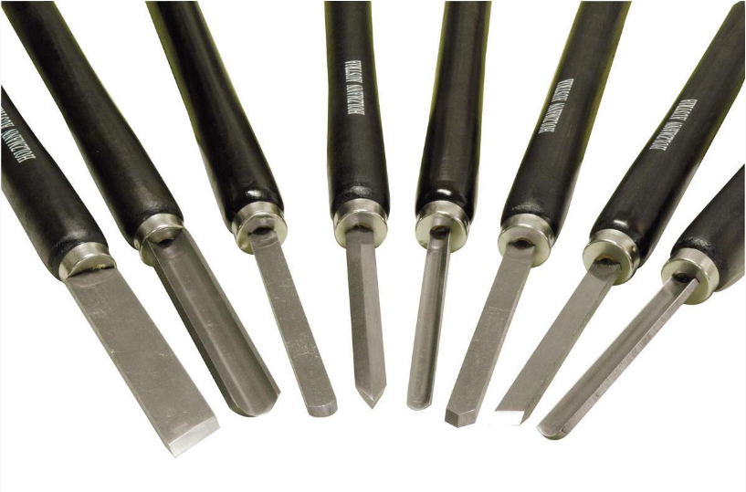 HOLZMANN - H8TLG Coffret De 8 Outils De Tournage Acier Au Chrome 2 HOLZMANN - H8TLG Coffret De 8 Outils De Tournage Acier Au Chrome – Image 2