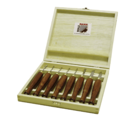 HOLZMANN - HM8TLG Coffret De 8 Outils De Tournage Acier HSS -Outillage Soldes Boutique Holzmann Coffret de 8 outils de tournage pro acier HSS H 1