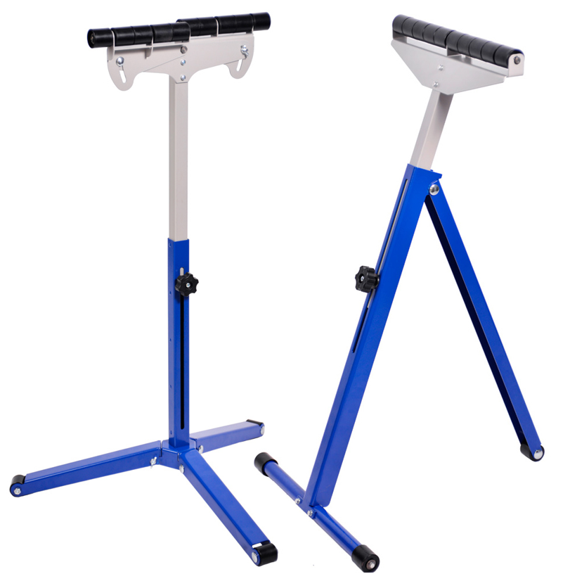 Belmash - BE-RSK-03 Jeu De 2 Servantes à Rouleaux - Hauteur 750 à 1050 Mm 1 Belmash - BE-RSK-03 Jeu De 2 Servantes à Rouleaux - Hauteur 750 à 1050 Mm