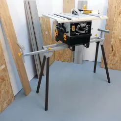 PEUGEOT - EnergyStand-189R Support De Scie Universel Hauteur 880 Mm, Largeur 1000 Mm, Système Pliant -Outillage Soldes Boutique PEUGEOT EnergyStand 189R Support de scie universel Haute 4