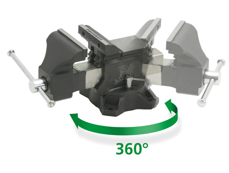 PEUGEOT - EBT150 Etau D'établi Pivotant 150 Mm 2 PEUGEOT - EBT150 Etau D'établi Pivotant 150 Mm – Image 2