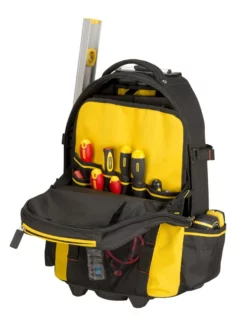 STANLEY - Sac à Dos Porte-Outils Avec Roulettes Et Poignée Télescopique 17 STANLEY - Sac à Dos Porte-Outils Avec Roulettes Et Poignée Télescopique -Outillage Soldes Boutique SAC A DOS PORTE OUTILS FATMAX A ROULETTES 1 79 215 4