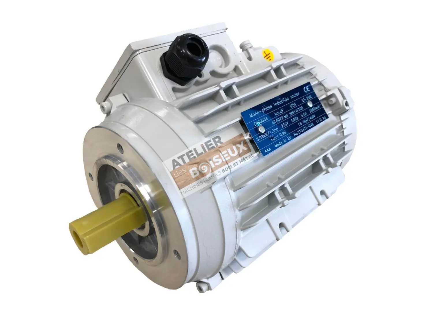 SCHEPPACH - Moteur 230V Monophasé 0.98 KW Pour Combiné Scheppach, Kity Et Woodster 1 SCHEPPACH - Moteur 230V Monophasé 0.98 KW Pour Combiné Scheppach, Kity Et Woodster