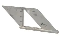 SHINWA - Equerre à Onglets Japonaise 45° Avec Butée - 115 X 150mm
