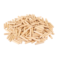 SILVERLINE - Chevilles En Bois De Bouleau Pour Fraiseuse (200 Pcs) - Différentes Dimensions Disponibles