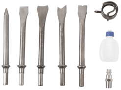 Scheppach - Set D'accessoires Marteau Pneumatique -Outillage Soldes Boutique Scheppach Coffret marteau burineur pneumatique 2