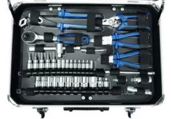 SCHEPPACH - TB150 - Malette à Outils - 101 Outils En Chrome Vanadium -Outillage Soldes Boutique TB150 cle a cliquet