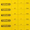 TORMEK - PL-01 Set D'Étiquettes De Profil