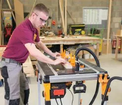 TRITON - TWX7 - Workcentre - Poste De Travail Modulaire Multi-fonctions 29 TRITON - TWX7 - Workcentre - Poste De Travail Modulaire Multi-fonctions -Outillage Soldes Boutique TWX7 avec module RT001 fraisage