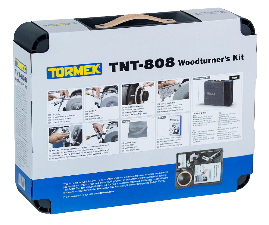 TORMEK - TNT-808 Kit Du Tourneur Sur Bois 2 TORMEK - TNT-808 Kit Du Tourneur Sur Bois – Image 2
