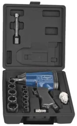 SCHEPPACH - Visseuse à Choc Pneumatique Avec Outils Et Mallette - Rotation Droite Et Gauche -Outillage Soldes Boutique Visseuse a Choc Pneumatique 7906100717 Scheppach