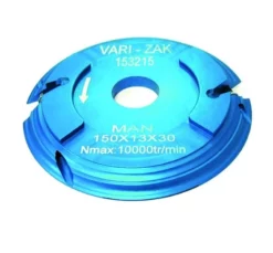 ZAK - Porte-Outils Vari-Profil : Porte-outil Moulure Avec Avancement De 15 Mm - Profil