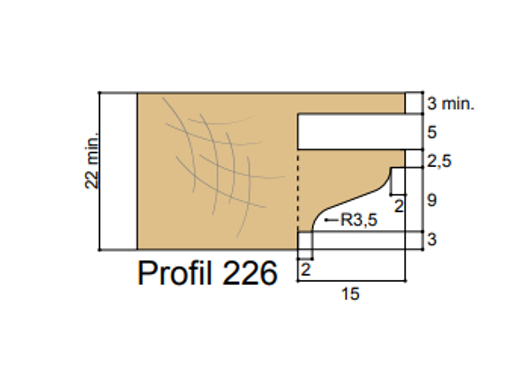 Forézienne MFLS ZAK - ZAK509226 Profil Doucine à Carré 9x15xHt14 Mm 1 Forézienne MFLS ZAK - ZAK509226 Profil Doucine à Carré 9x15xHt14 Mm