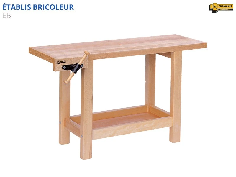 ETABLIS FRANCOIS - EB Établi Bricoleur Avec Presse Avant Horizontale PH24 1 ETABLIS FRANCOIS - EB Établi Bricoleur Avec Presse Avant Horizontale PH24