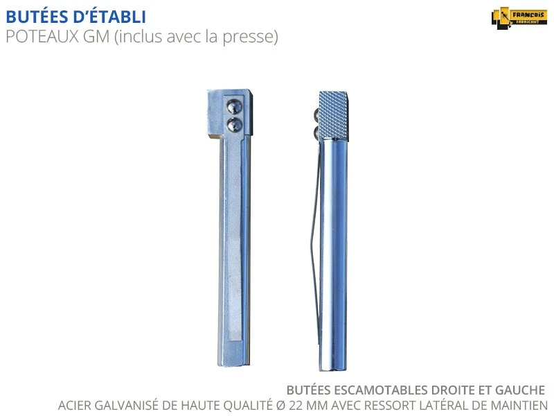 ETABLIS FRANCOIS ÉTABLIS FRANÇOIS - ESCV Établis Sculpteur / Luthier Avec Presse Avant Verticale VE24 8 ETABLIS FRANCOIS ÉTABLIS FRANÇOIS - ESCV Établis Sculpteur / Luthier Avec Presse Avant Verticale VE24 – Image 8