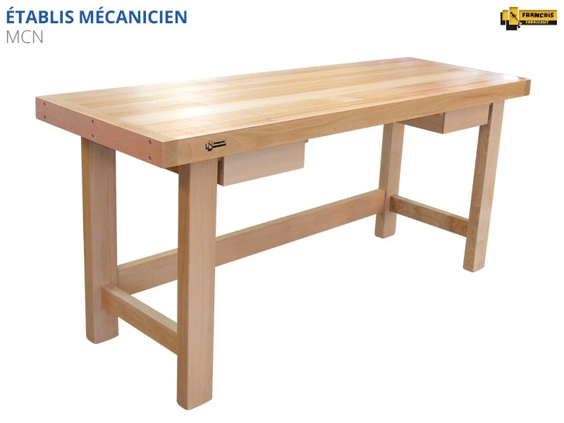 ETABLIS FRANCOIS ÉTABLIS FRANÇOIS - MCN Etabli Mécanicien De Qualité Professionnelle Avec Largeur Plateau 700 Mm Et 2 Tiroirs 1 ETABLIS FRANCOIS ÉTABLIS FRANÇOIS - MCN Etabli Mécanicien De Qualité Professionnelle Avec Largeur Plateau 700 Mm Et 2 Tiroirs