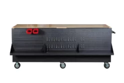 HOLZMANN - WEWA2130 - Servante D'Atelier 2115 X 490 X 1438 Mm 16 HOLZMANN - WEWA2130 - Servante D'Atelier 2115 X 490 X 1438 Mm -Outillage Soldes Boutique wewa2130 panneau rangement amovible